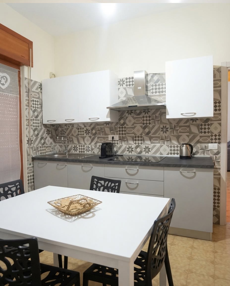 Cucina e sala da pranzo di Casa da Carmine